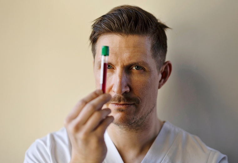 Han vill göra det lättare att upptäcka sepsis i tid